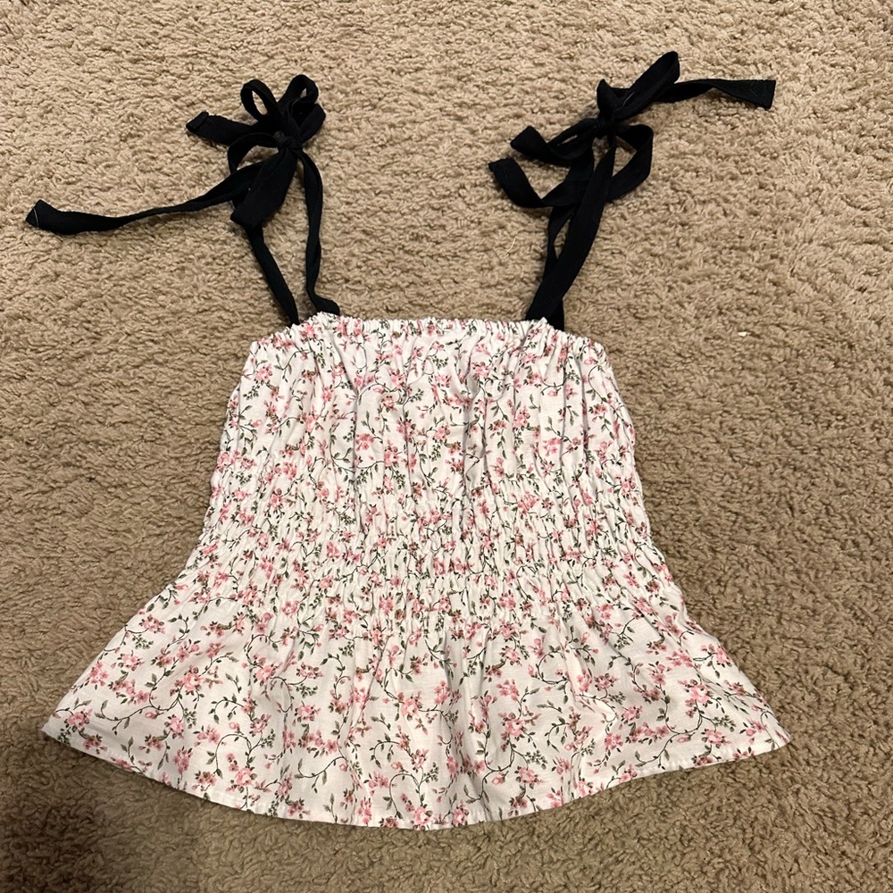 Chelsea and Violet top